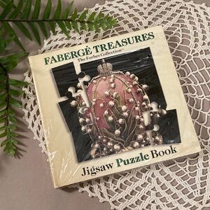 Vintage Fabergé Treasures Jigsaw Puzzle Book New